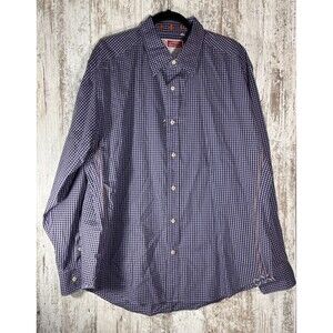 Robert Graham The Freshly Laundered Shirt Purple/black Check Long Sleeve XL EUC